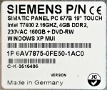 Siemens 6AV7875-0FE50-1AC0
